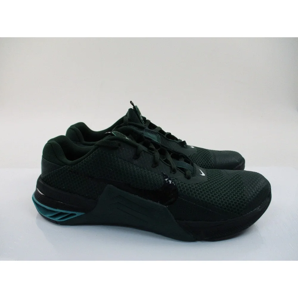 Nike Metcon 7 Training Shoes Mens 12 Green CZ8281-393 Stable React HIIT Gym - Picture 1 of 10